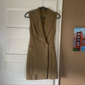 Olive Blazer Dress